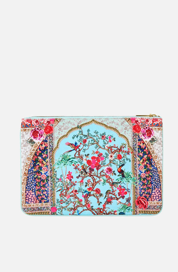 CAMILLA Women Small Canvas Clutch - Sultans and Queens