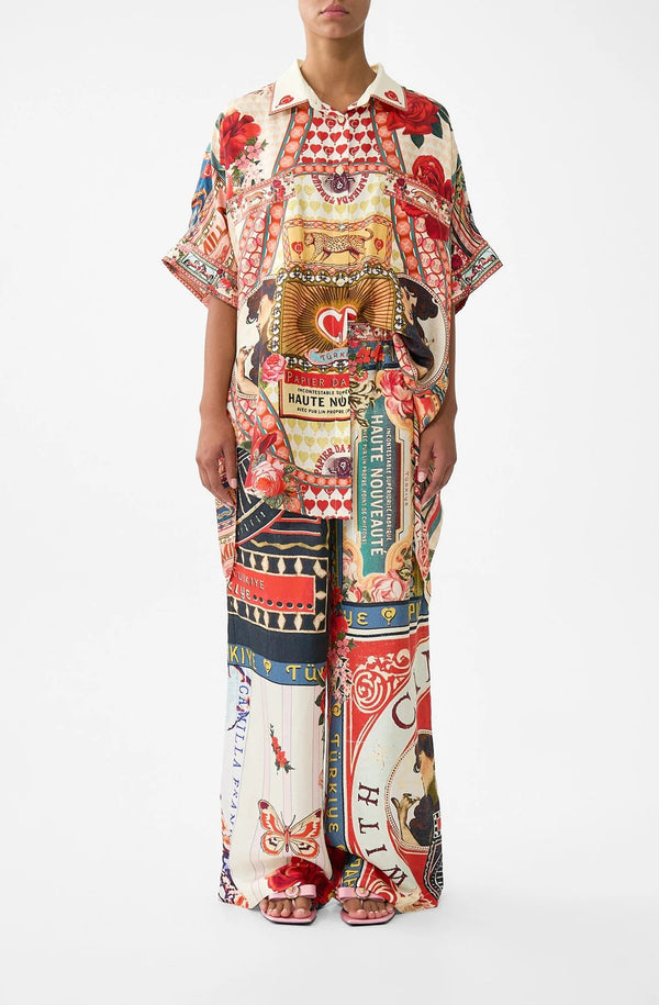 CAMILLA Women Button Front Lounge Pant - High Class Hookah