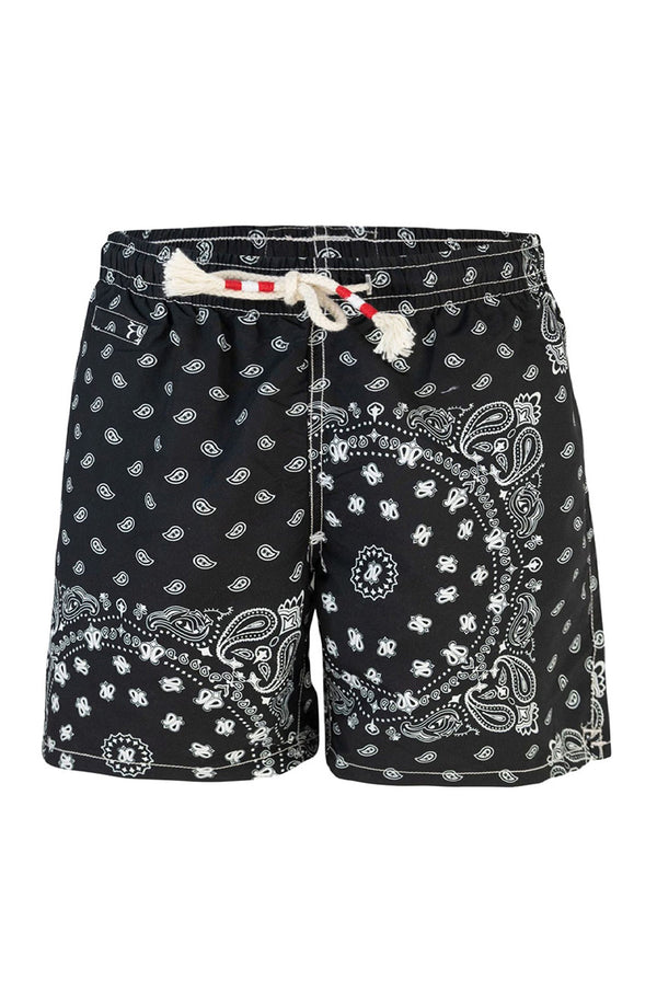 MC2 SAINT BARTH Men Swim Shorts Caprese Jumbo Foulard