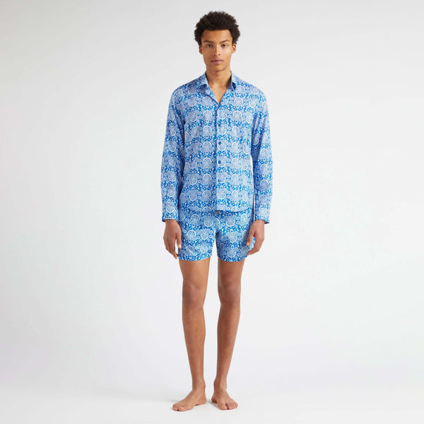 VILEBREQUIN Unisex Voile Lightweight Shirt Tribal Turtles