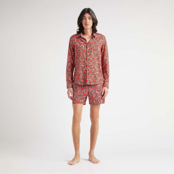 VILEBREQUIN Men Cotton Voile Lightweight Shirt Oursinades