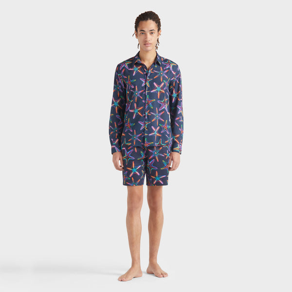 VILEBREQUIN Unisex Organic Cotton Shirt Disco Stars