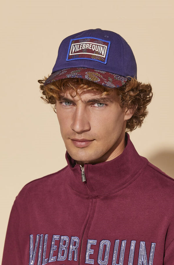 VILEBREQUIN Men Printed Cap Mosaic