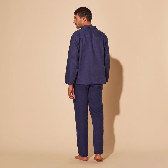 VILEBREQUIN Men Linen Vareuse Solid