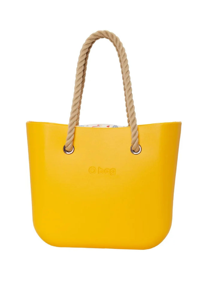 O BAG Classic XL Extralight with Doodle Fabric Inner Bag And Long Rope Handles