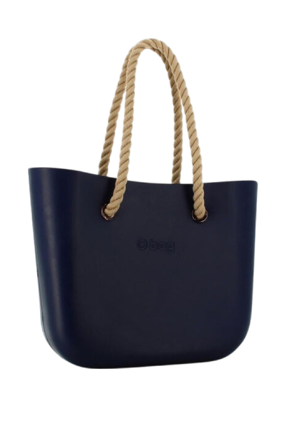 O BAG Women Classic XL with Canvas Fabric Inner Bag & Long Rope Handle