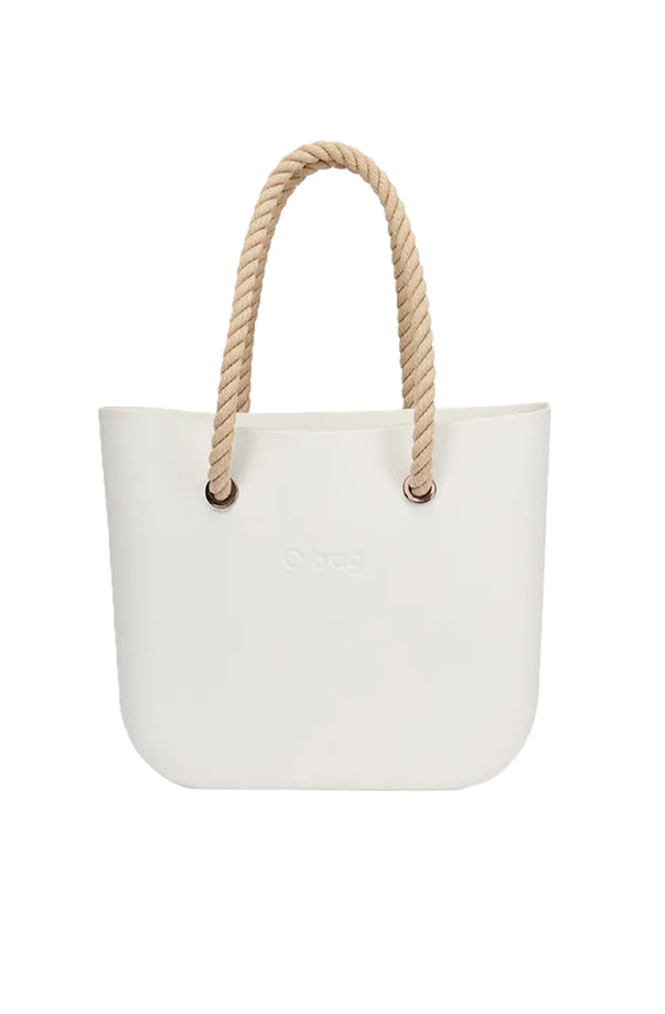 O BAG Women Mini XL with Fabric Inner Bag and Long Rope Handles