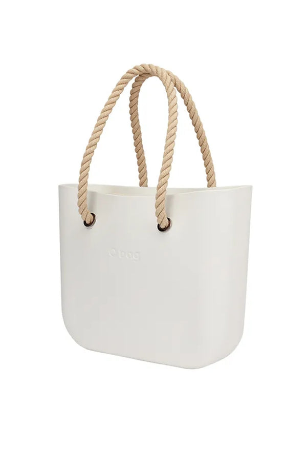 O BAG Women Mini XL with Fabric Inner Bag and Long Rope Handles