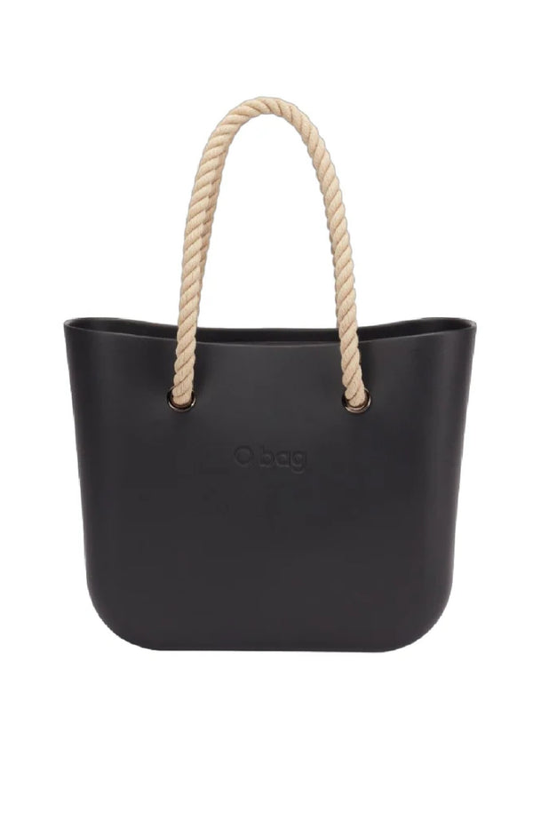 O BAG Women Mini XL Extra Light with Fabric Inner Bag and Long Rope Handles