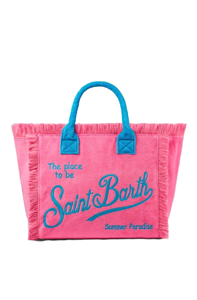 MC2 SAINT BARTH Colette Sponge Pink Terry Handbag