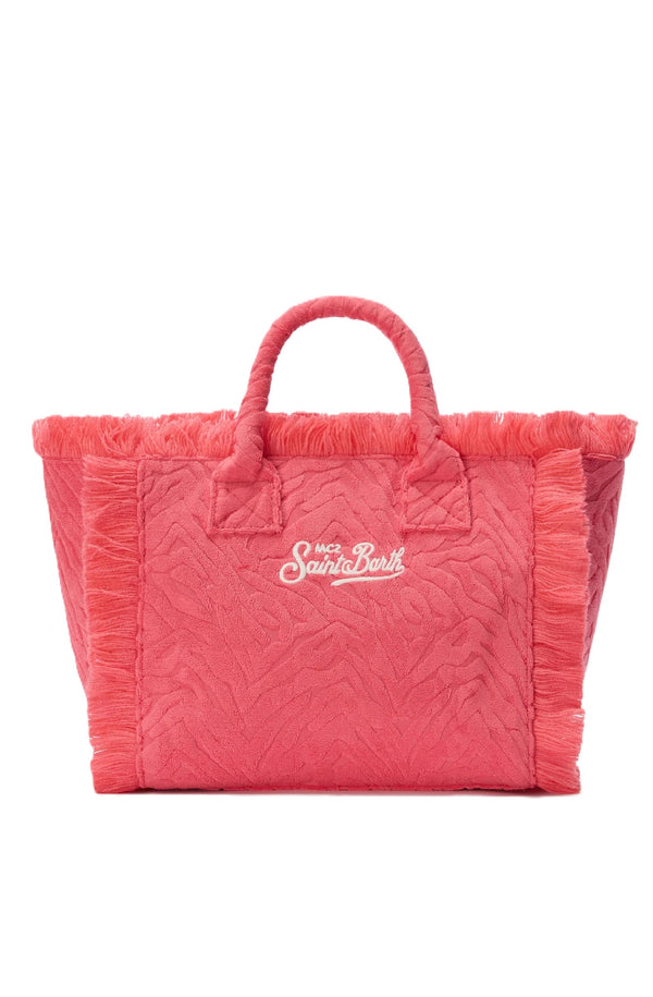 MC2 SAINT BARTH Women Colette Sponge Terry Effect Raised Zebra