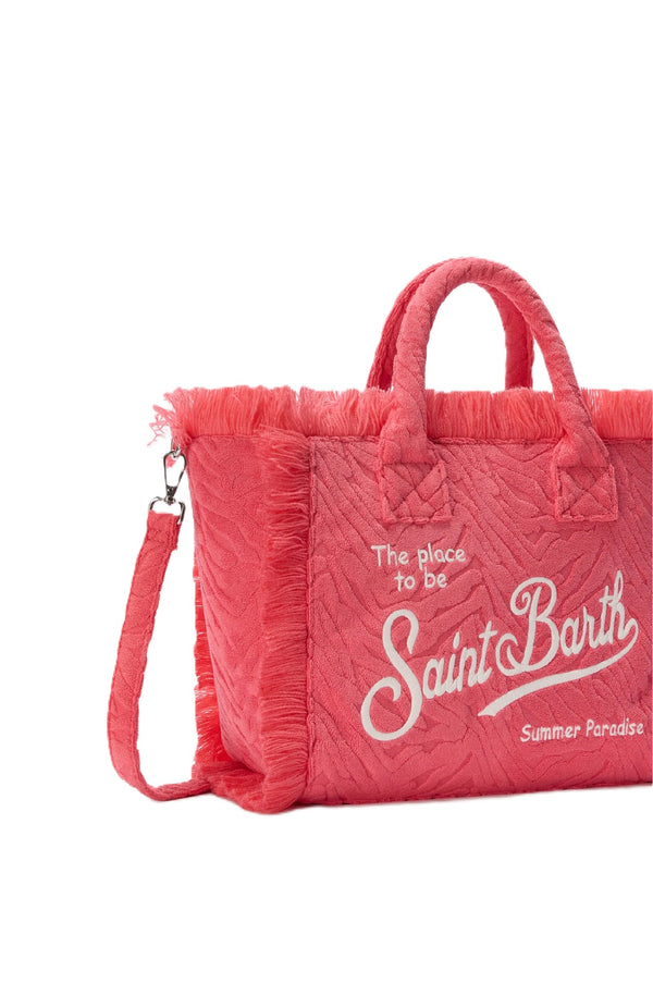 MC2 SAINT BARTH Women Colette Sponge Terry Effect Raised Zebra