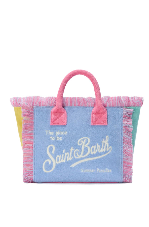 MC2 SAINT BARTH Women Colette Sponge Terry Effect Multicolor Block