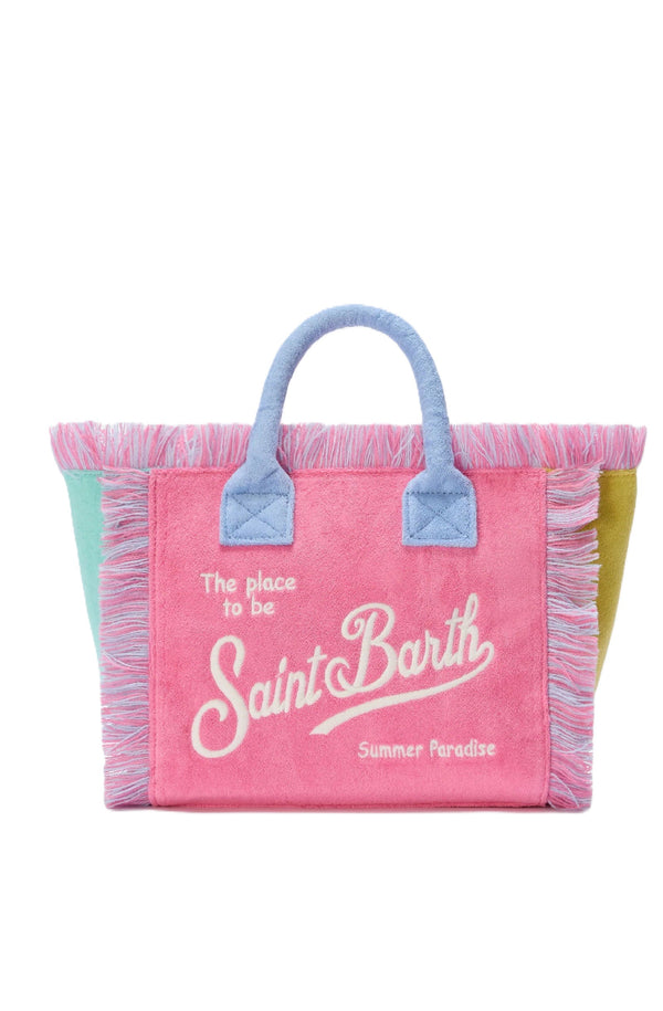 MC2 SAINT BARTH Women Colette Sponge Terry Effect Multicolor Block