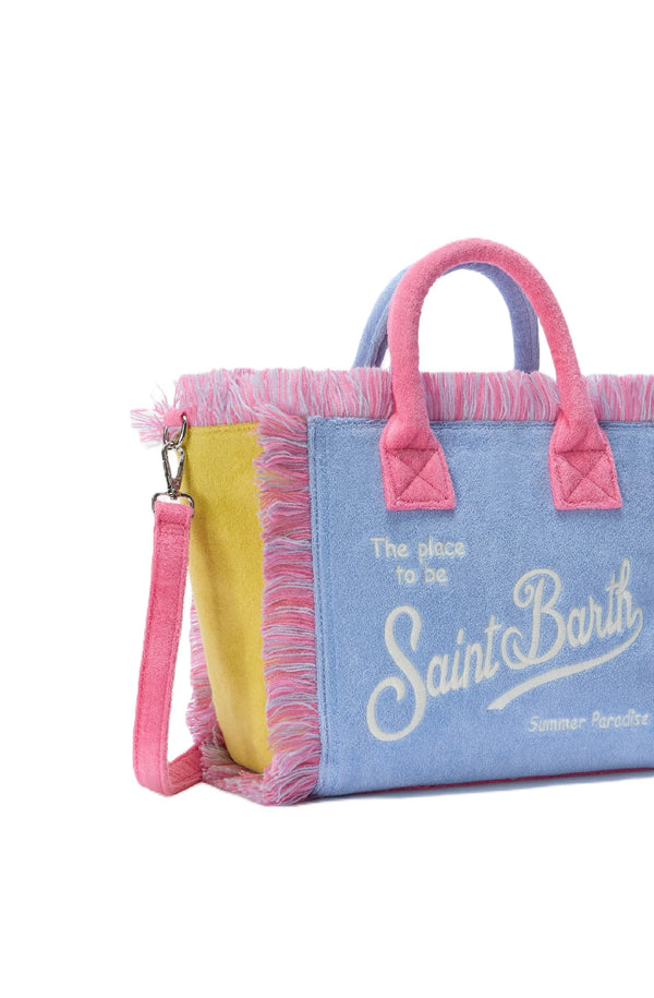 MC2 SAINT BARTH Women Colette Sponge Terry Effect Multicolor Block