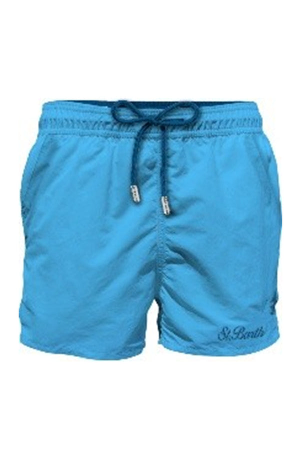 MC2 SAINT BARTH Men Stretch Swim Shorts Solid Comfort