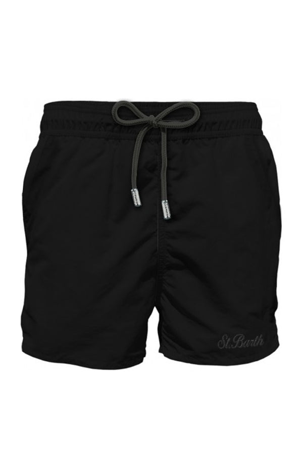 MC2 SAINT BARTH Men Stretch Swim Shorts Solid Comfort