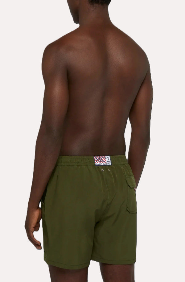 MC2 SAINT BARTH Men Stretch Swim Shorts Solid Comfort