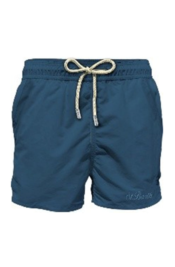 MC2 SAINT BARTH Men Stretch Swim Shorts Solid Comfort