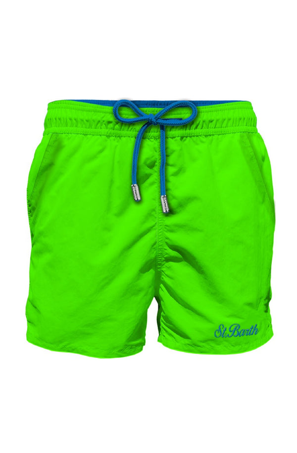MC2 SAINT BARTH Men Stretch Swim Shorts Solid Comfort