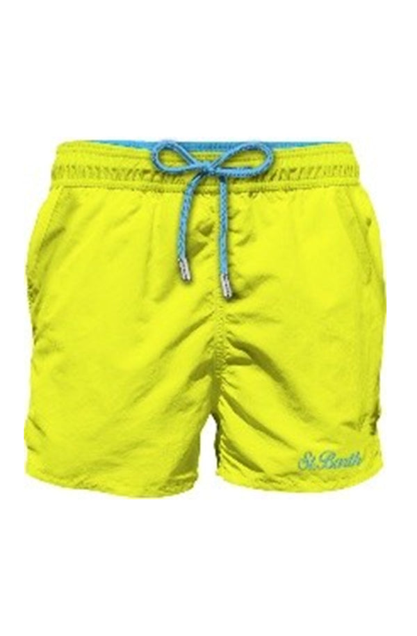 MC2 SAINT BARTH Men Stretch Swim Shorts Solid Comfort