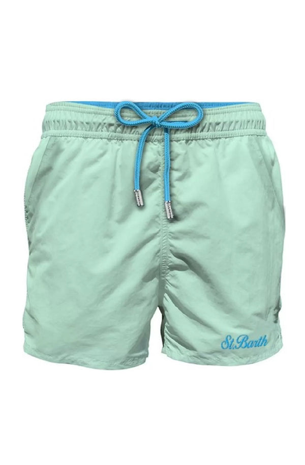 MC2 SAINT BARTH Men Stretch Swim Shorts Solid Comfort