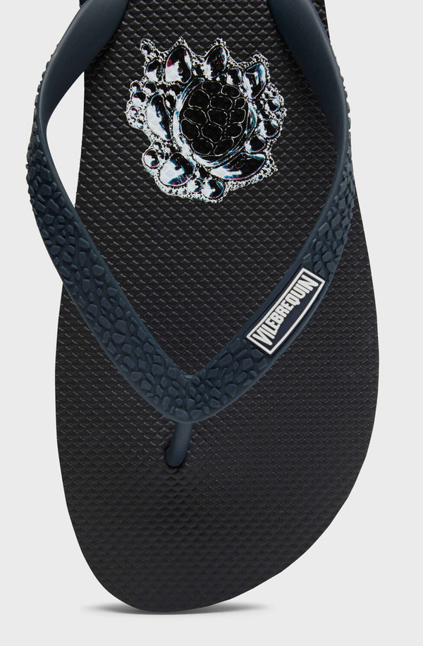 VILEBREQUIN Men Flip Flops Bubbles Turtles 3D