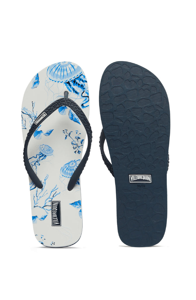 VILEBREQUIN Women Flip Flops Medusa and Shells