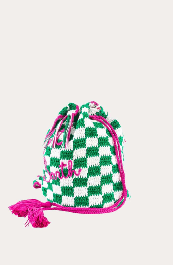 MC2 SAINT BARTH Handmade Crochet Bucket Bag