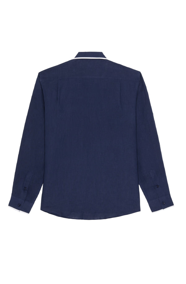 VILEBREQUIN Men Linen Shirt VBQ Line