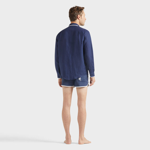 VILEBREQUIN Men Linen Shirt VBQ Line