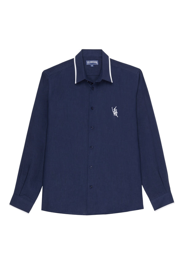 VILEBREQUIN Men Linen Shirt VBQ Line