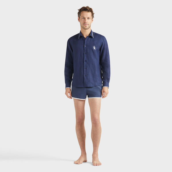 VILEBREQUIN Men Linen Shirt VBQ Line