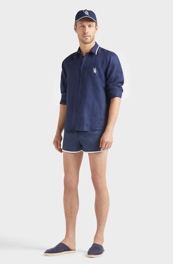 VILEBREQUIN Men Linen Shirt VBQ Line