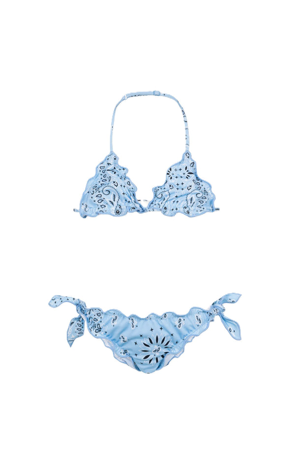 MC2 SAINT BARTH Girls Triangle Bikini Bandanna