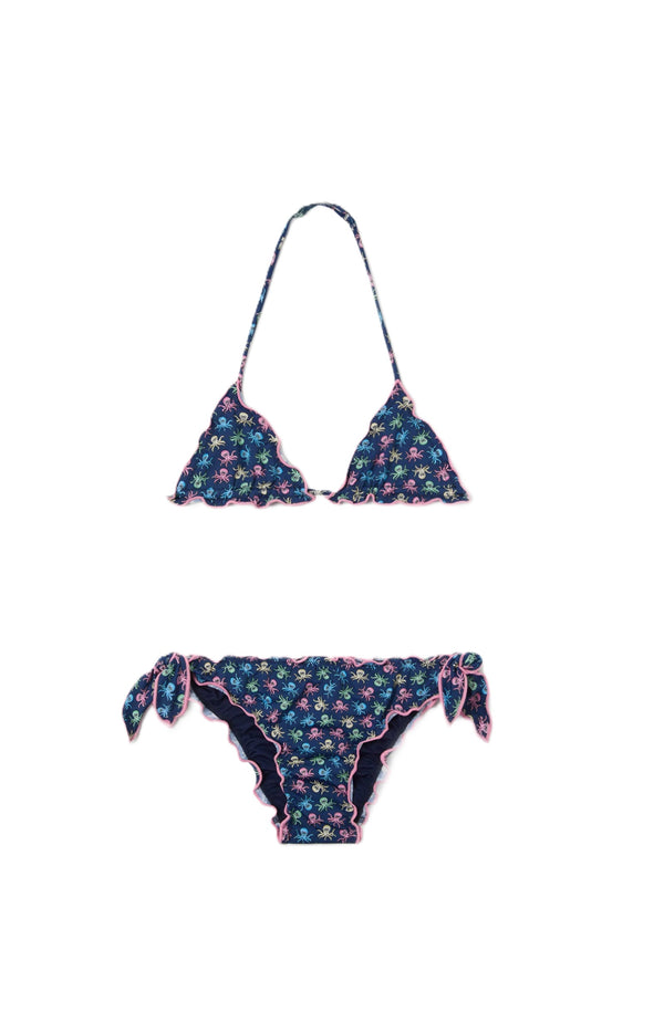 MC2 SAINT BARTH Girls Stretch Bikini Poulpy Octopus