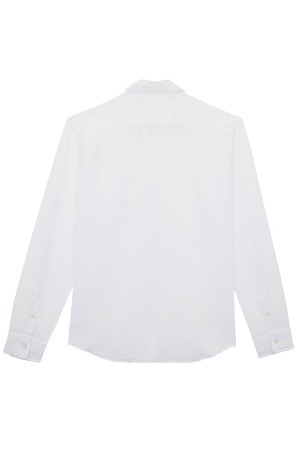 VILEBREQUIN Men Linen Shirt and Cotton Shirt Jacquard Turtle Monogram