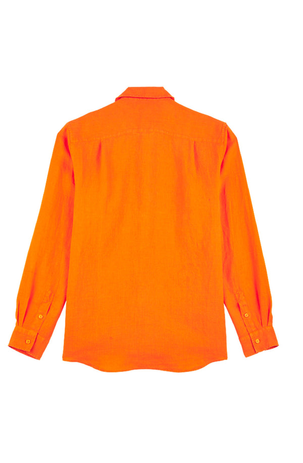 VILEBREQUIN Men Linen Shirt Solid