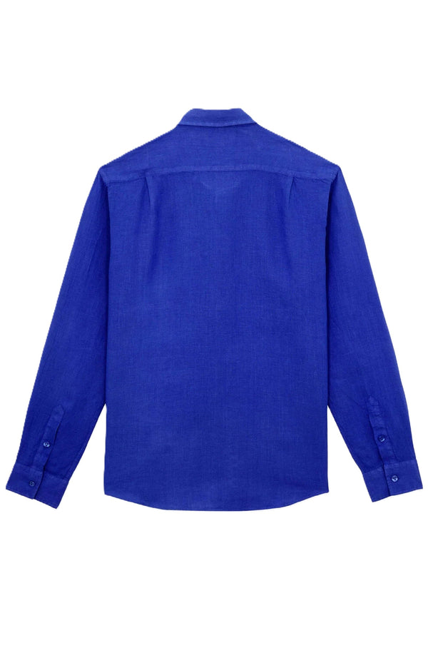 VILEBREQUIN Men Linen Shirt Solid