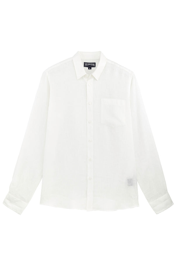 VILEBREQUIN Men Linen Shirt Solid