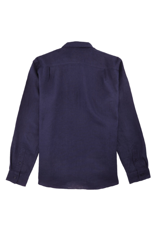 VILEBREQUIN Men Linen Shirt Solid