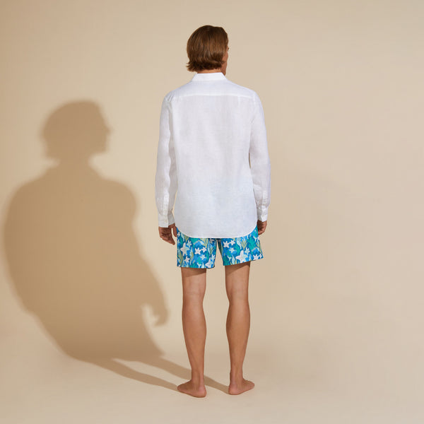 VILEBREQUIN Men Linen Shirt Solid