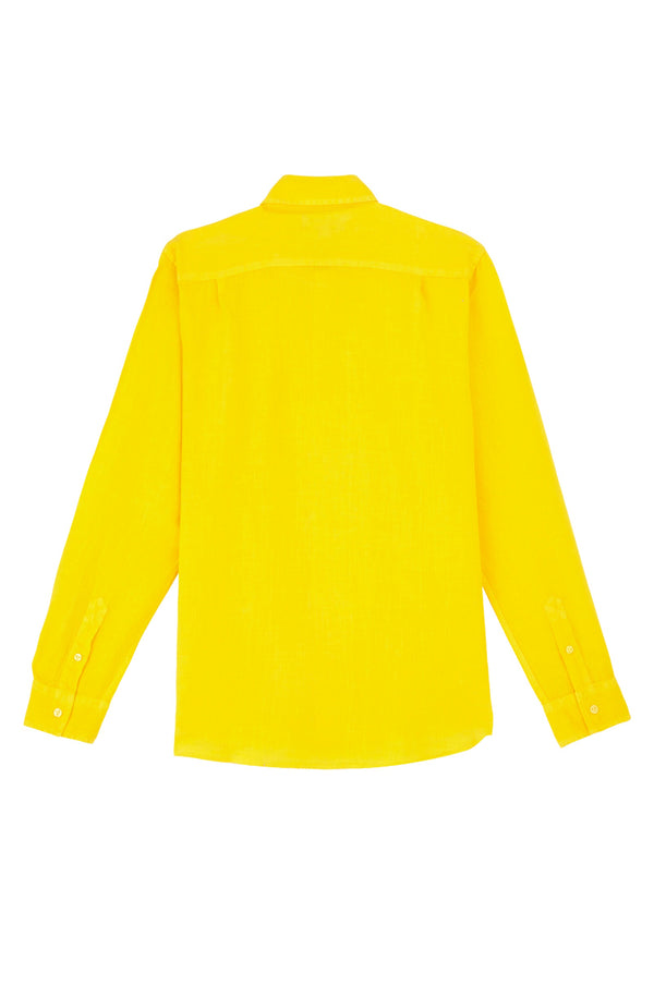 VILEBREQUIN Men Linen Shirt Solid