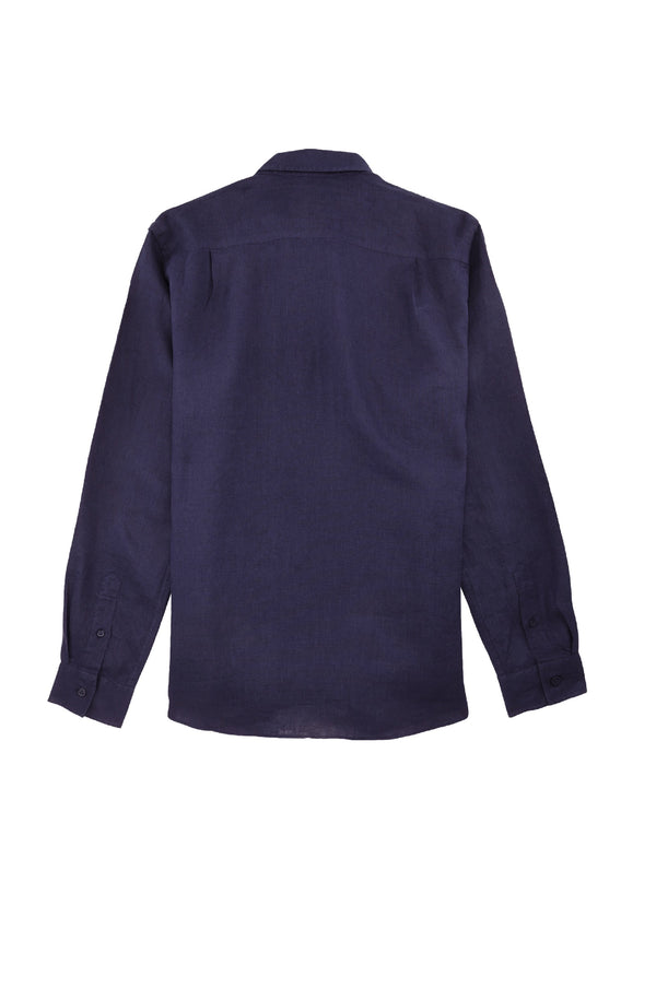 VILEBREQUIN Men Linen Shirt Solid
