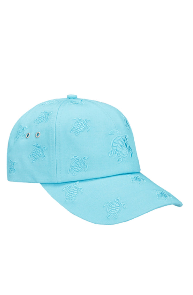 VILEBREQUIN Embroidered Cap Turtles All Over