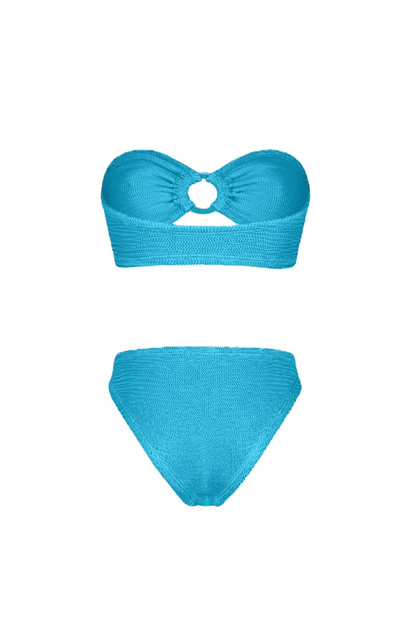 PARAMIDONNA Women Chloe Pacific Blue Bandeau Bikini