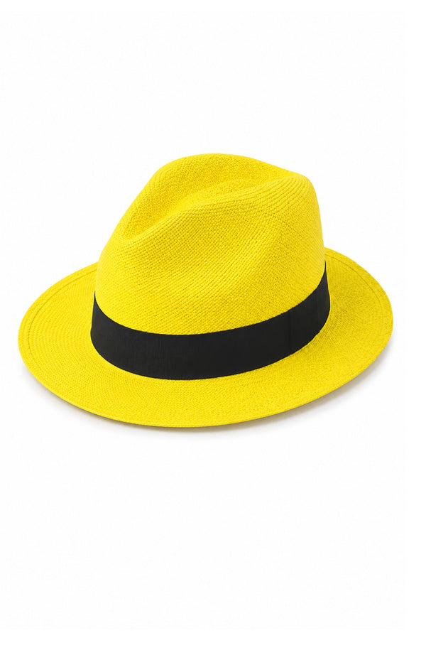 RONNEL Unisex City Model Yellow with Black Band Hat