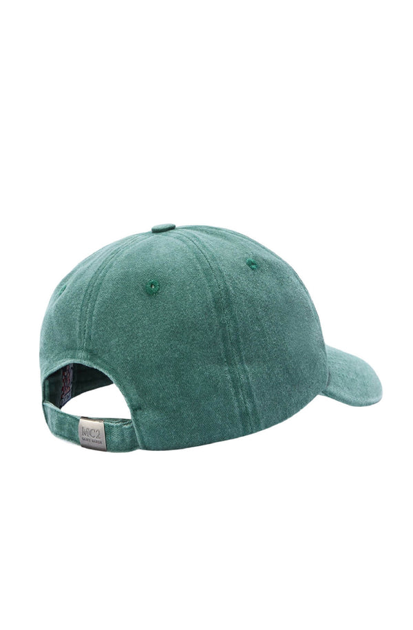 MC2 SAINT BARTH Men Baseball Cap Denim Embroidered Logo