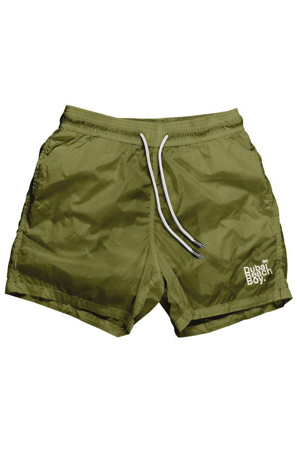 DUBAI BEACH BOYS Dubai Swim Shorts BB - Olive