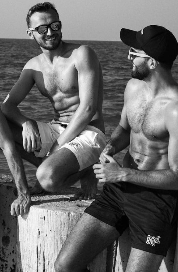 DUBAI BEACH BOYS Dubai Swim Shorts BB - Black